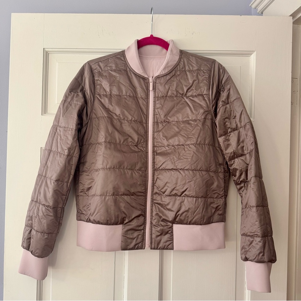 Lululemon Reversible Bomber Jacket, size 8